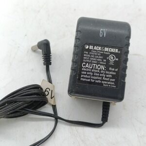 Black & Decker Power Supply Adapter UA-0901 5102767-03 9VAC 100mA dc